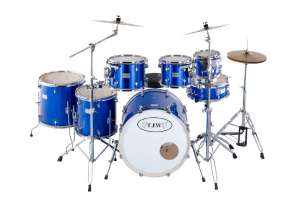Изображение TJW JW227-E1-BL - Барабанная установка