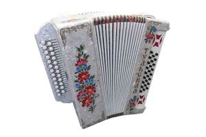 Изображение Тульская Гармонь "Тульская-301М", белая