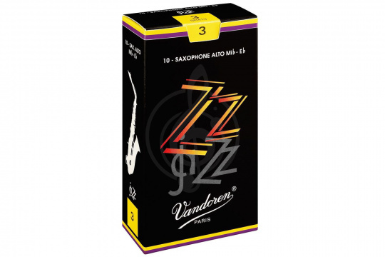 Изображение Vandoren SR413 ZZ - Трости для саксофона Альт №3 JAZZ
