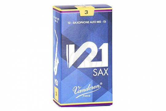 Изображение Vandoren SR813 V21 - Трости для саксофона альт, размер 3