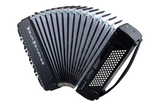 Изображение Weltmeister Romance703-III-96/70-BK Romance 703 - Аккордеон кнопочный 70/96/III/5/3, черный