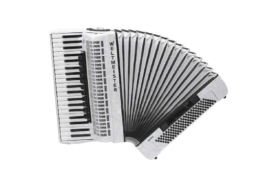 Изображение Weltmeister Saphir-IV-120/41-WH-IS Saphir - Аккордеон 41/120/IV/11/5, белый