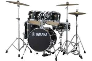 Изображение Yamaha JK6F5-RB Manu Katche Junior Kit - Барабанная установка со стойками, черная